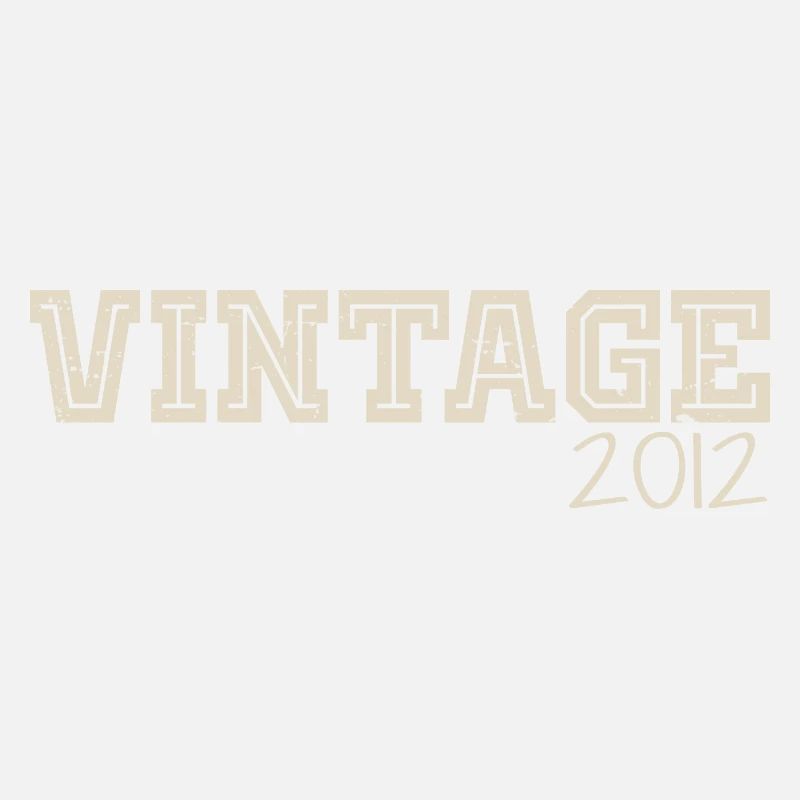 Vintage 2012 Original 2012 Rétro 2012 Cadeau 2012