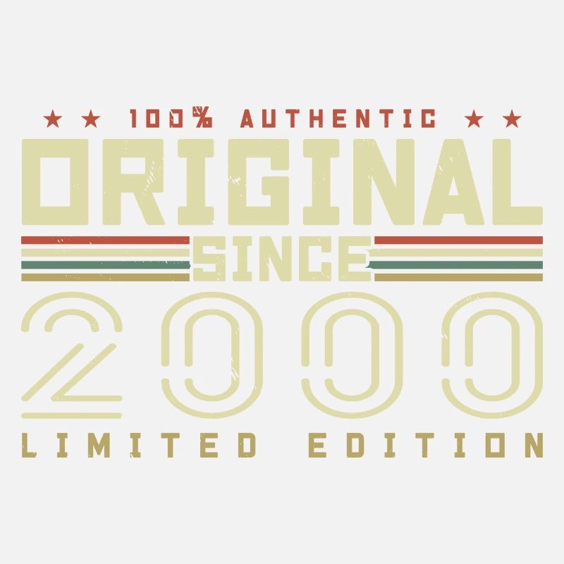 Original 2000 Cadeau Anniversaire 2000 Rétro 2000