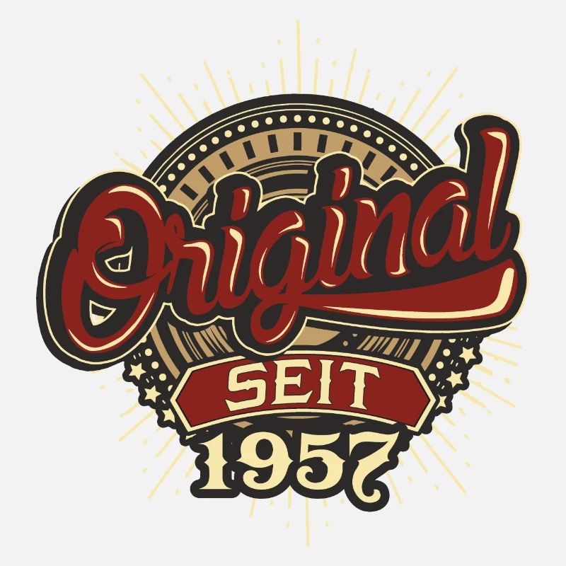 Geburtstag Original seit 1957