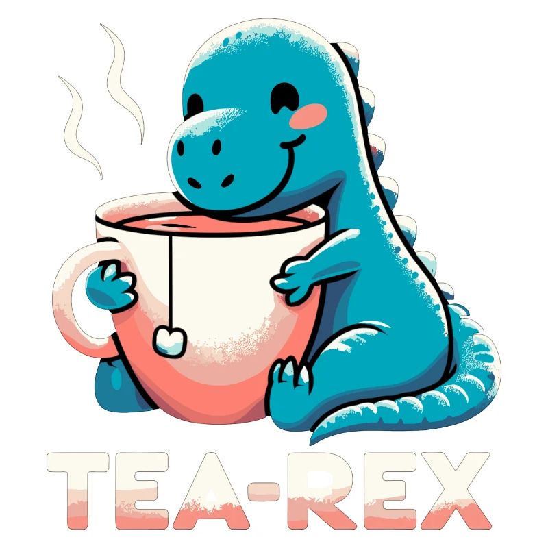 Tea Rex Tea Rex Tea Drinker Gift