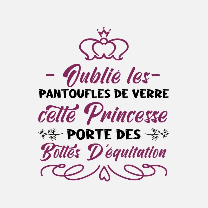 Cette Princesse Porte Des Bottes D'équitation