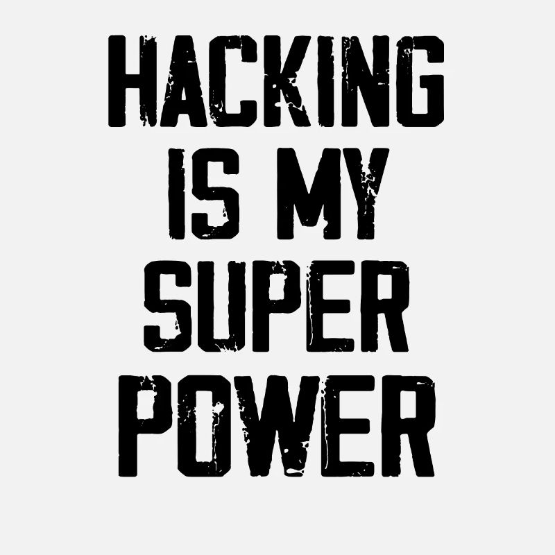 Hacken ist meine Superkraft