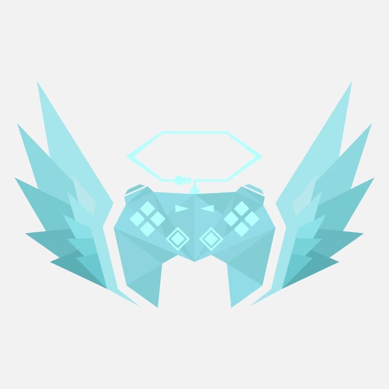 Controller with joins (pastel turquoise)