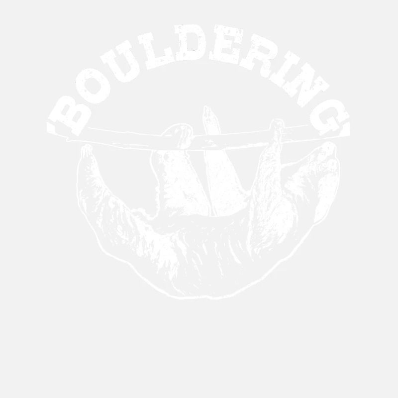 Bouldern Faultier Klettern Geschenk