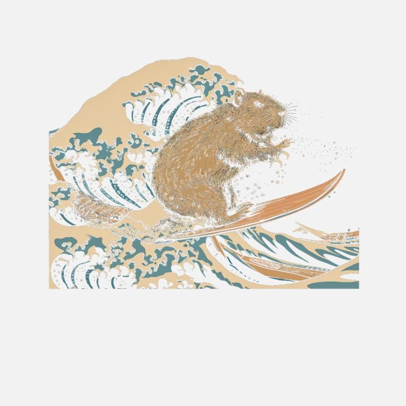 Capybara Funny Gift