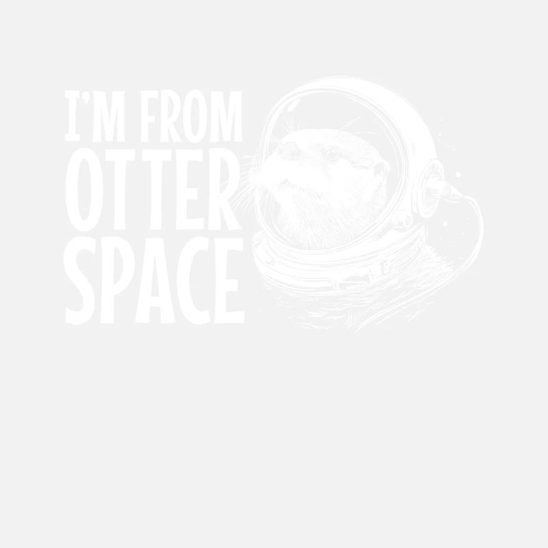 Otter Space Lustig Otter Astronaut