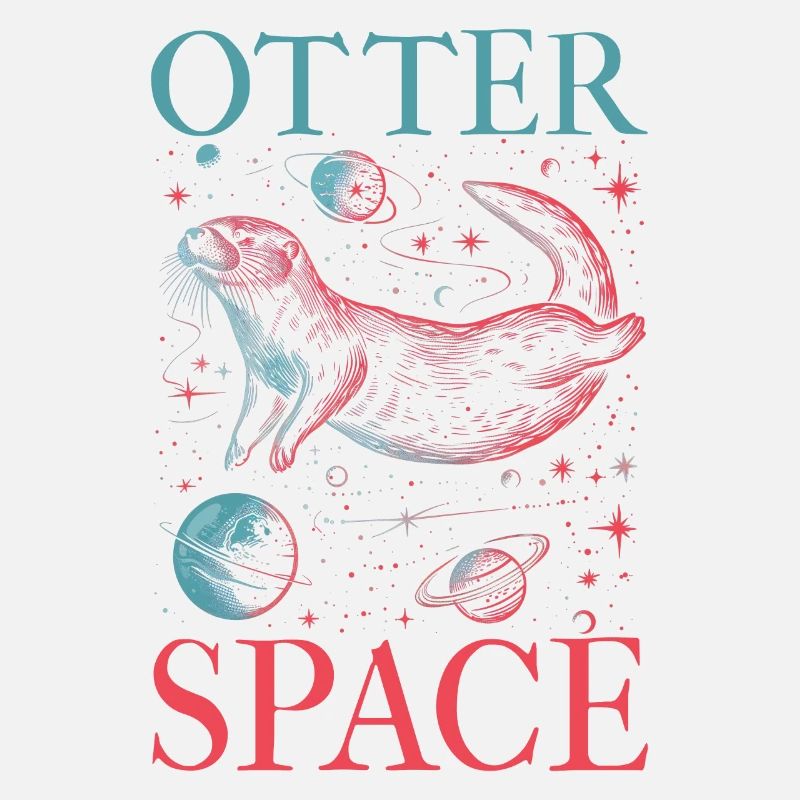 Otter Space Lustig Otter Astronaut