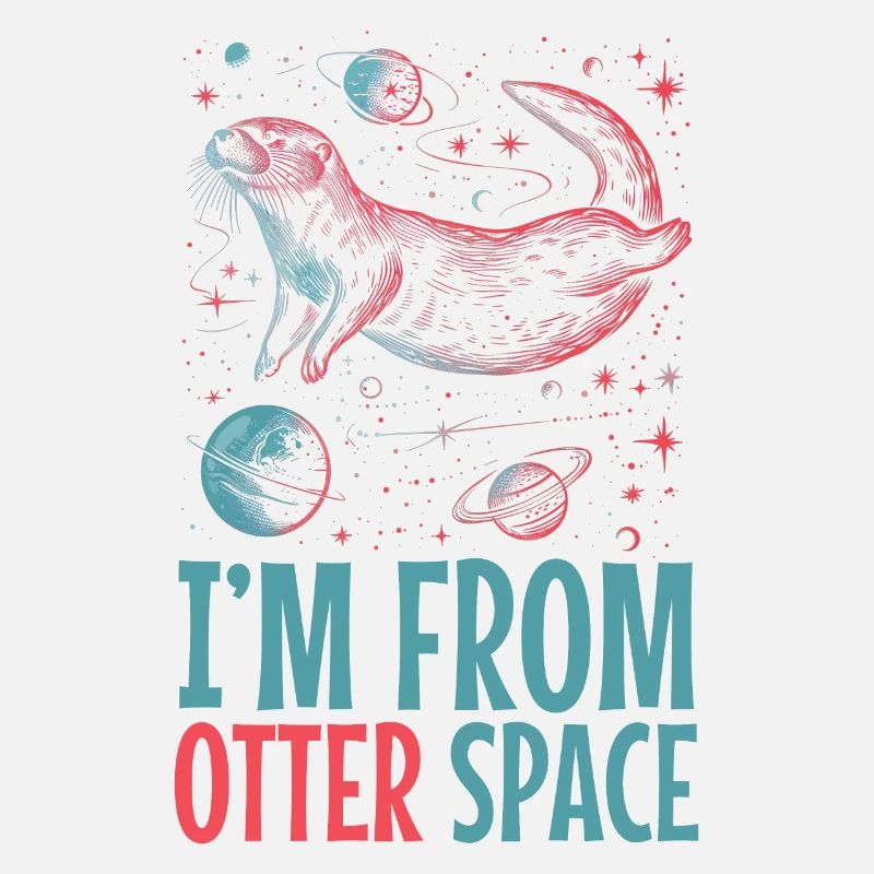 Otter Space Lustig Otter Astronaut