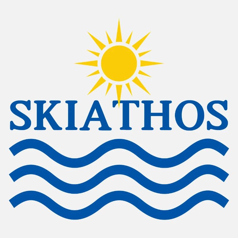 Emblème du Soleil et de la Mer de Skiathos