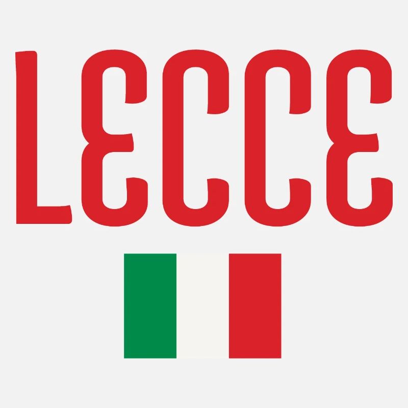 LECCE Italy Flag Design