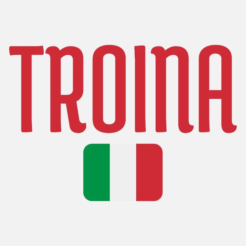 Drapeau italien de Trona