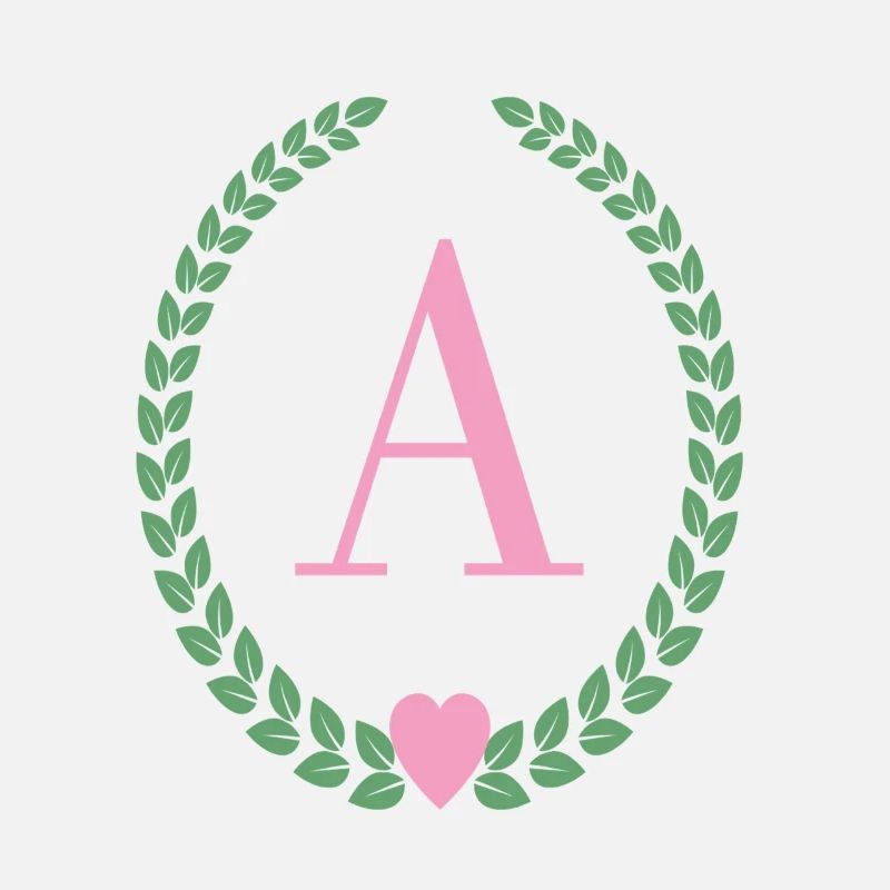Lettre A monogram