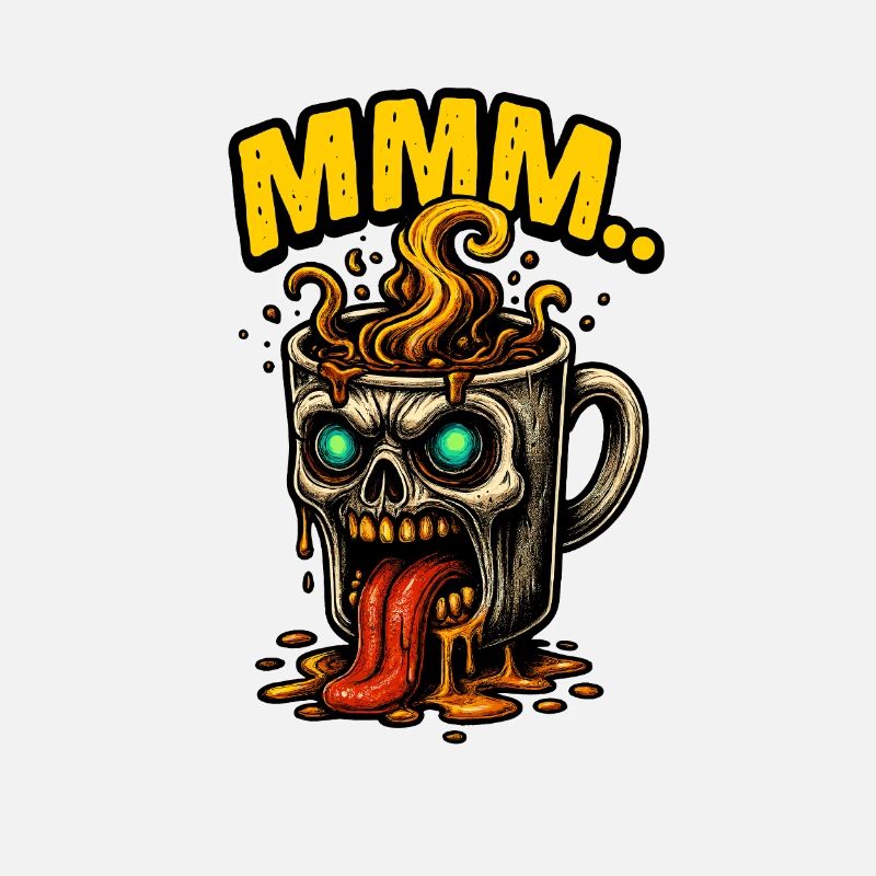 Tasse de café démoniaque MMM