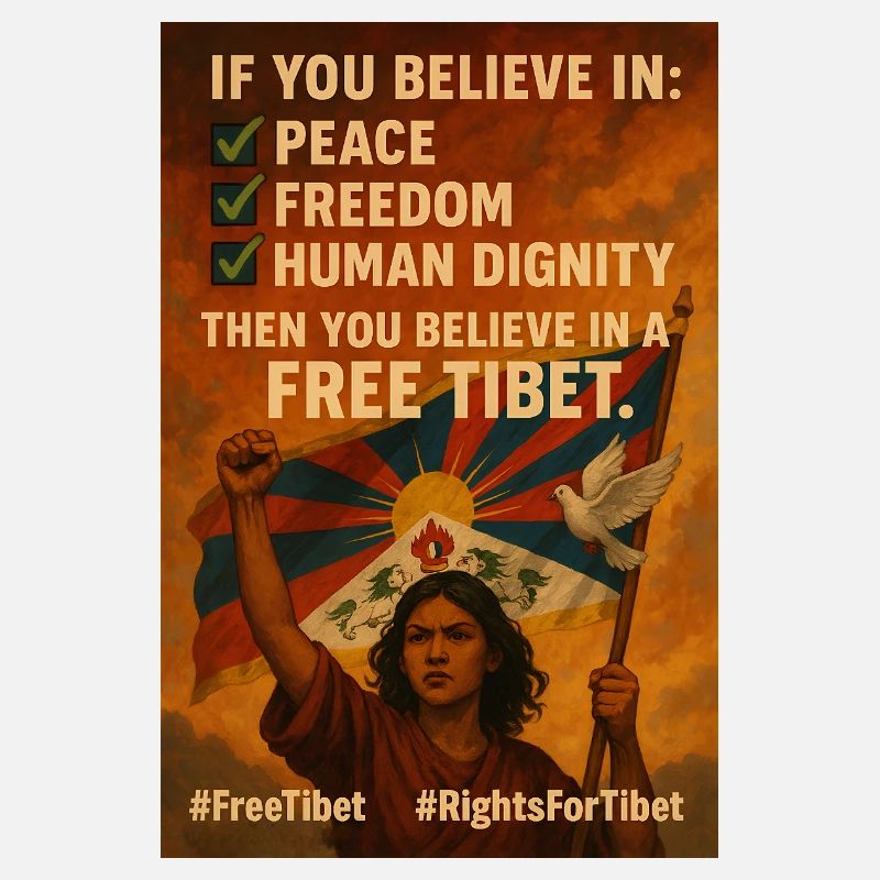 Marche du peuple tibétain pour la liberté