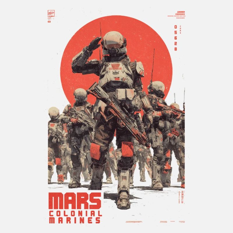 Soldats de Mars Ligne de front