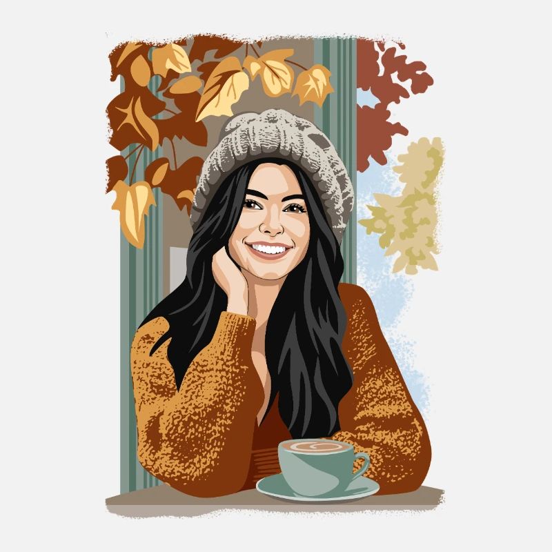 Herbstlicher Kaffee