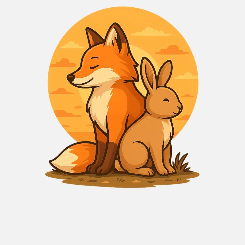 Fox and Rabbit