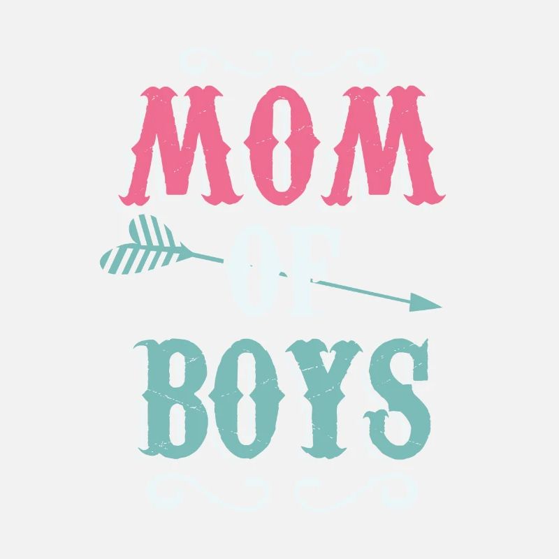 Mutter von Knaben Geschenk Muttertag T-Shirt