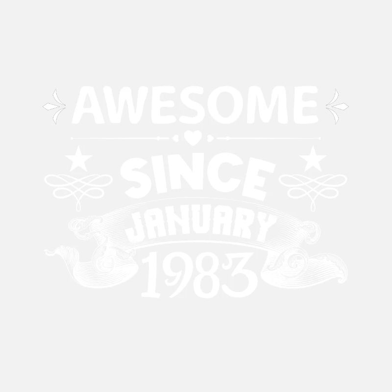 January 1983 | Awesome since January 1983