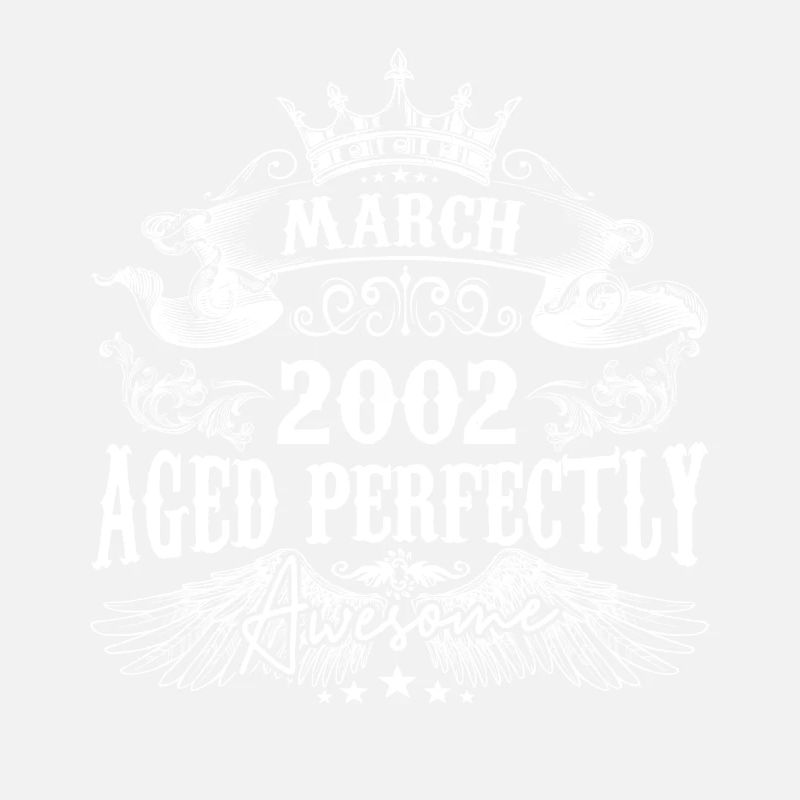 2002| März 2002 Geburtstag Perfekt gealtert