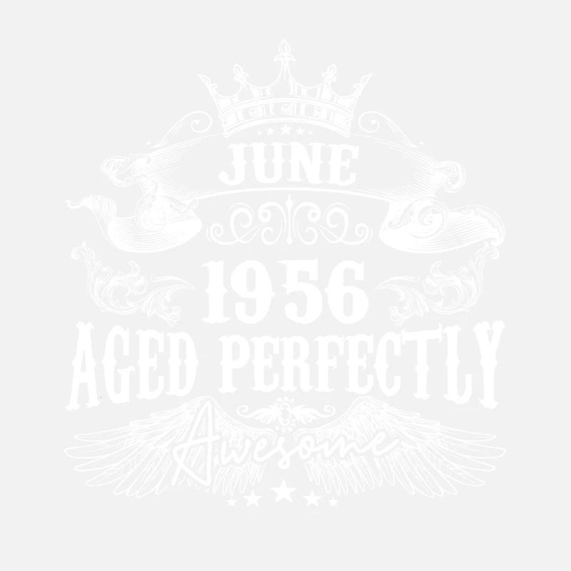1956| Juni 1956 Geburtstag Perfekt gealtert