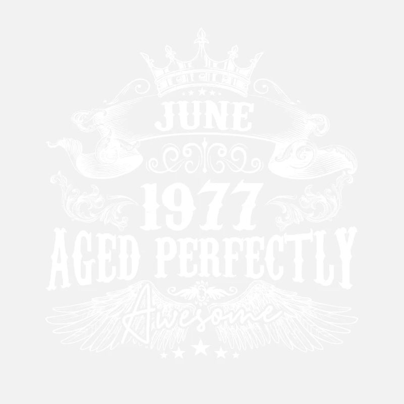 1977 | Juni 1977 Geburtstag Perfekt gealtert