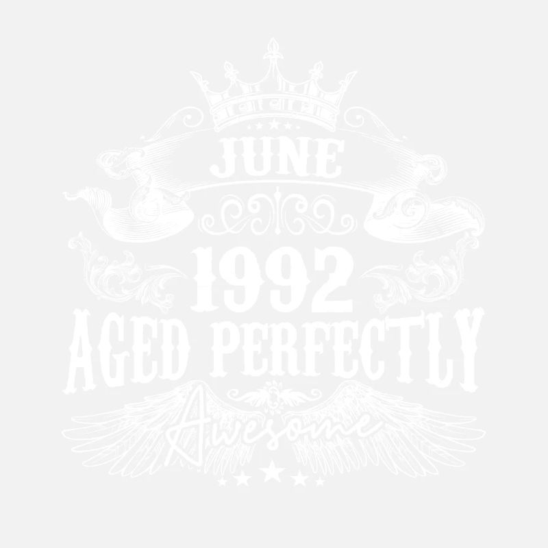 1992 | Juni 1992 Geburtstag Perfekt gealtert