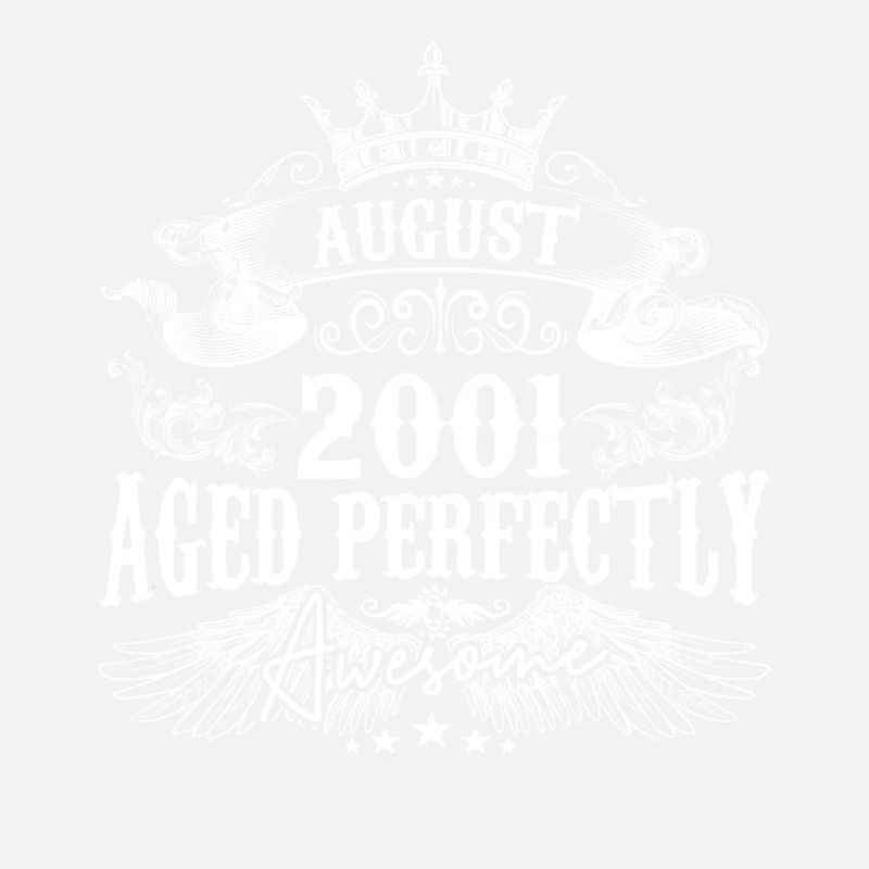 2001 | August 2001 Geburtstag Perfekt gealtert