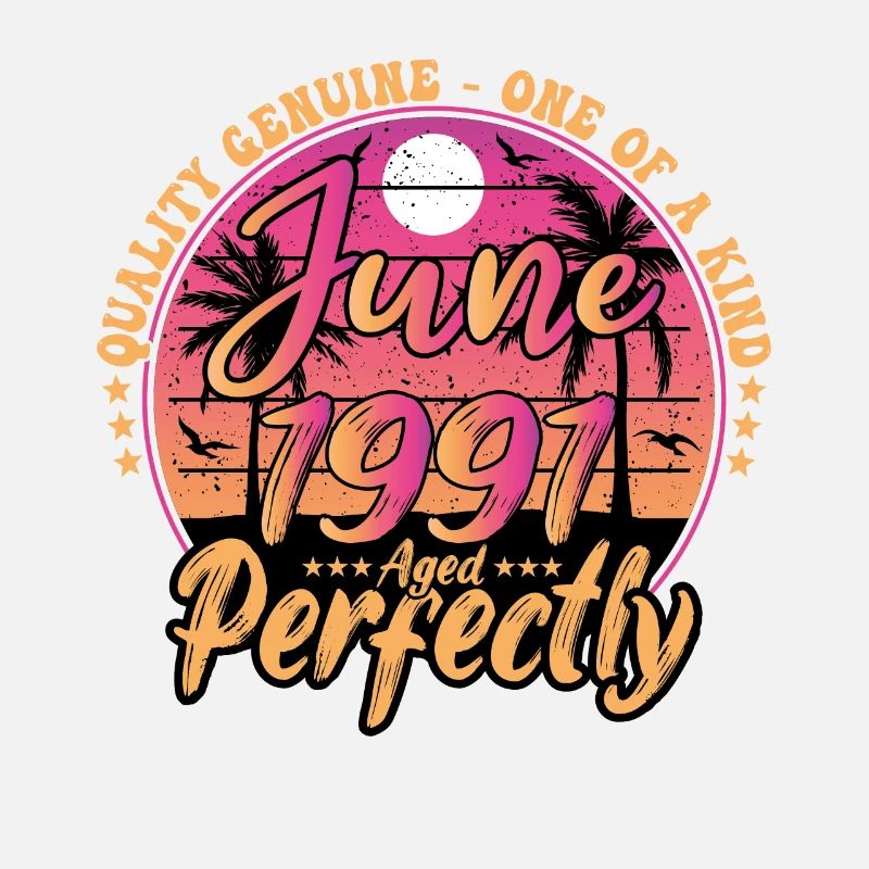 Juni 1991 Jubiläum 1991 Retro 1991 Juni