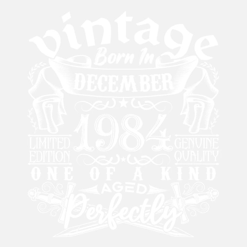 1984 Dezember 1984 Geburtstag Dezember 1984