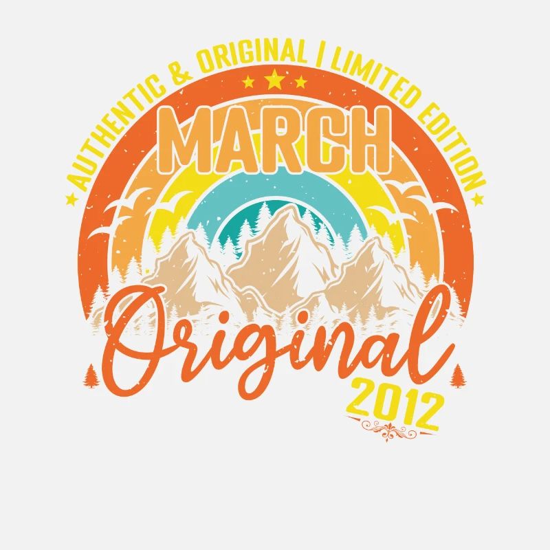 March 2012 March Anniversary 2012 March Original