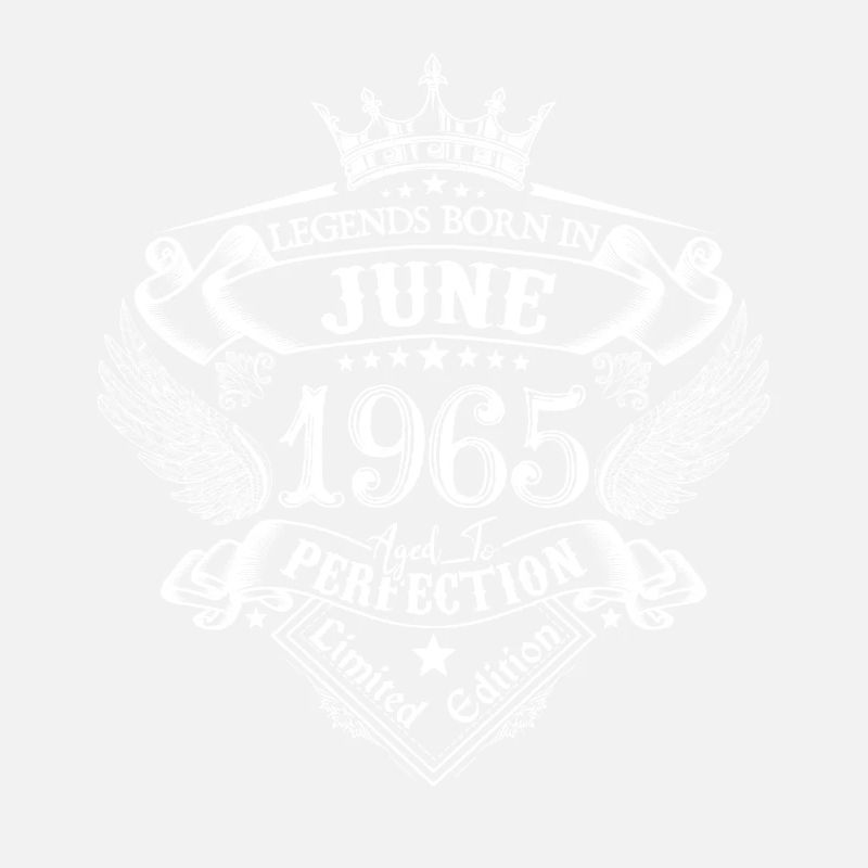 Juni 1965 Geburtstag Juni 1965 Juni Geschenk