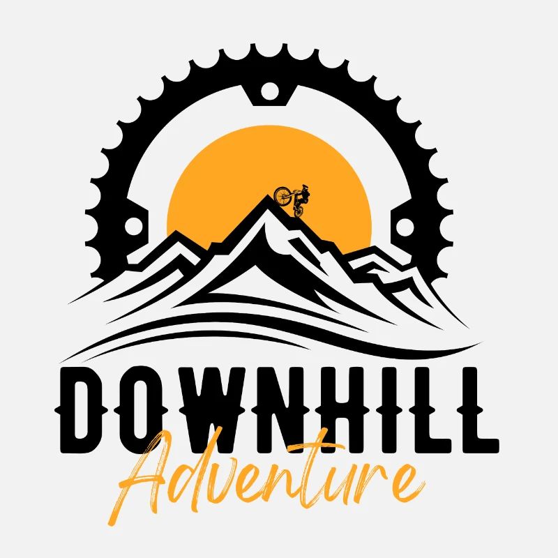 Descente en descente, roue dentée, aventure
