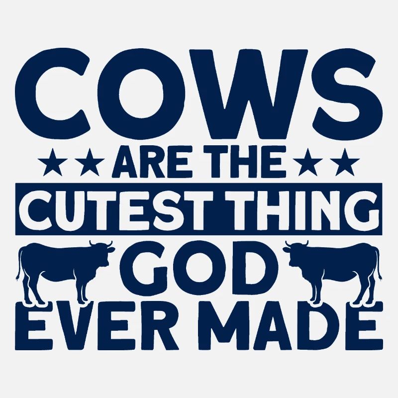 Les vaches sont la chose la plus douce cadeau de vache