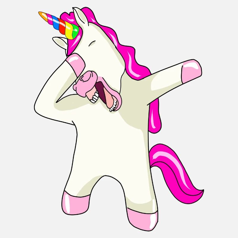 Einhorn Dab Dabbing Unicorn
