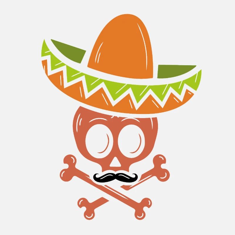 Sombrero Skull & Crossbones
