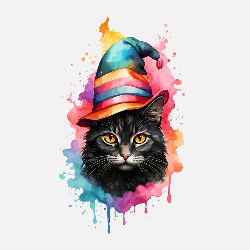 Cat as a witch