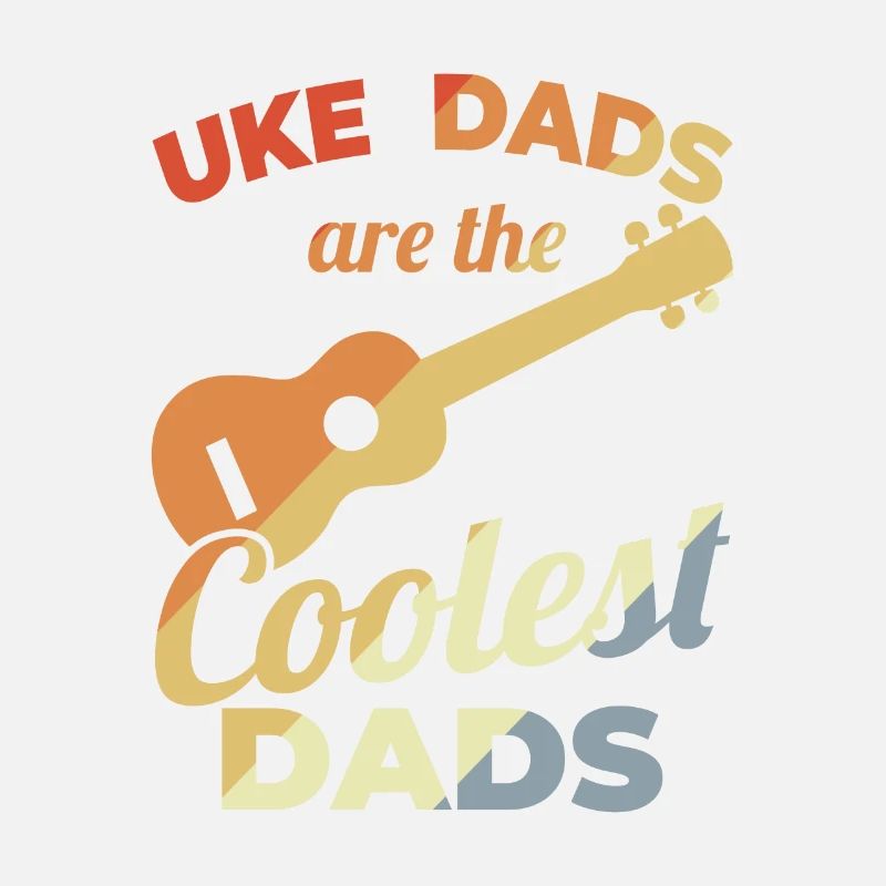 Ukulele Väter sind die coolsten Väter