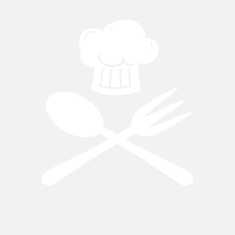 Cooking hat hobby chef cook spoon fork