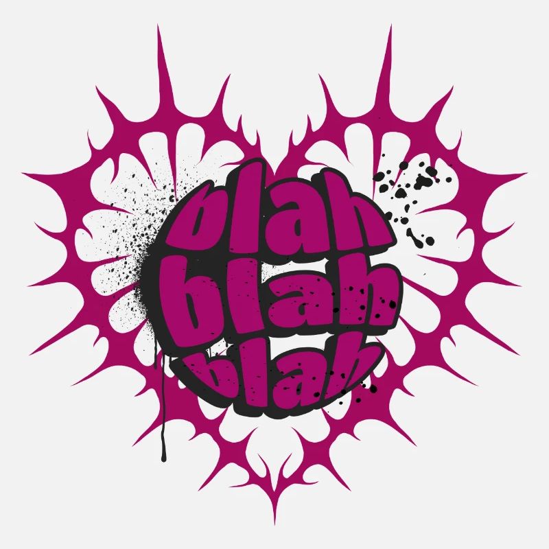 "Blah Blah Blah" Statement Tee