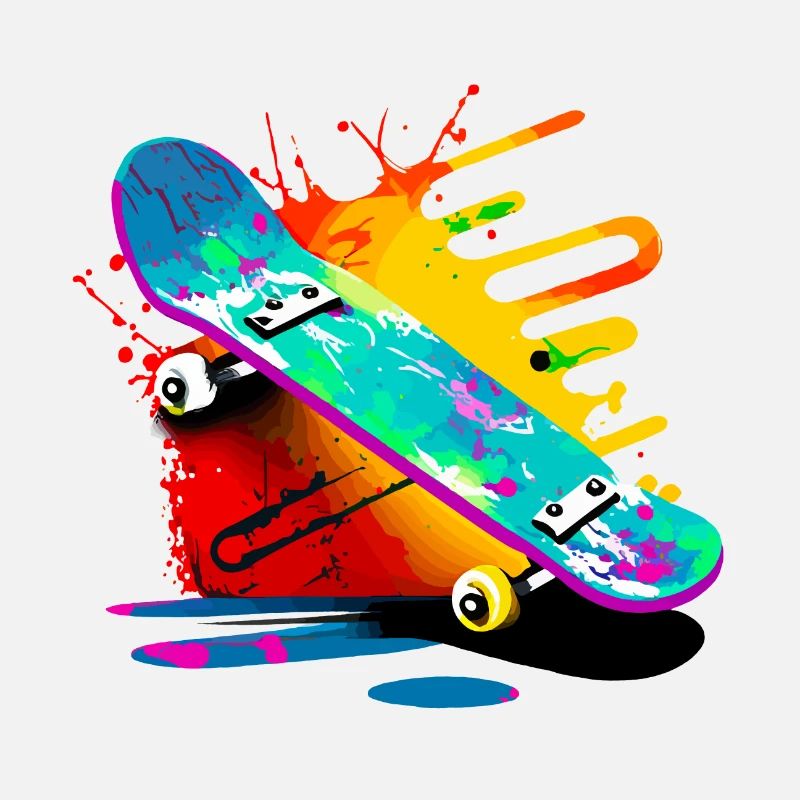 Skate type graffiti