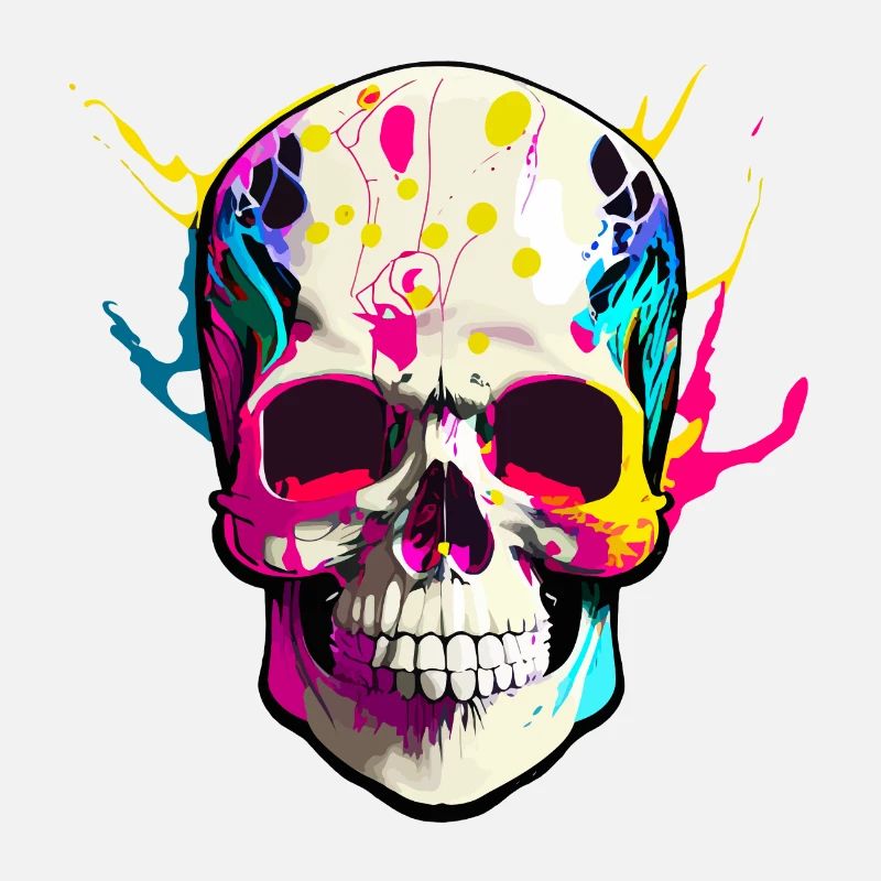 skull couleur