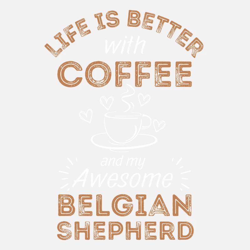 Belgischer Schäferhund Malinois Kaffee Hund Cafe