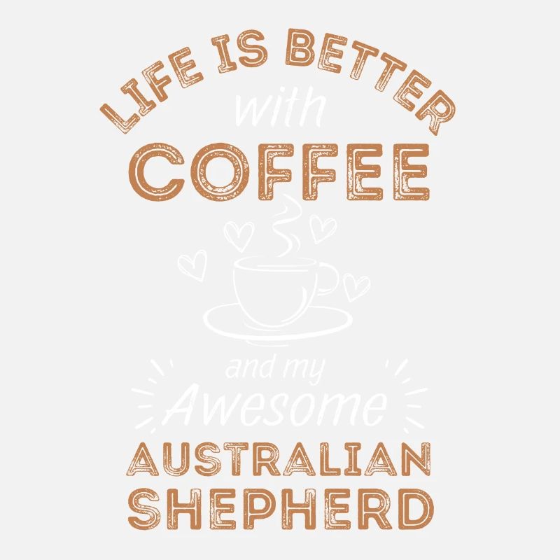 Australischer Schäferhund Kaffee Hund Cafe