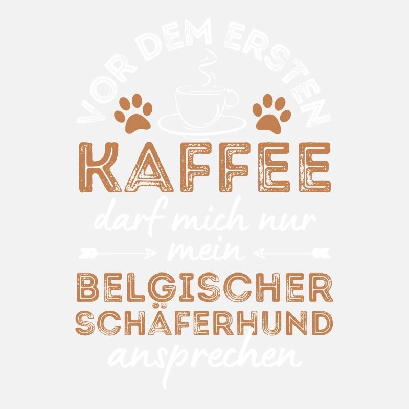Belgian Shepherd Malinois Coffee Dog Cafe