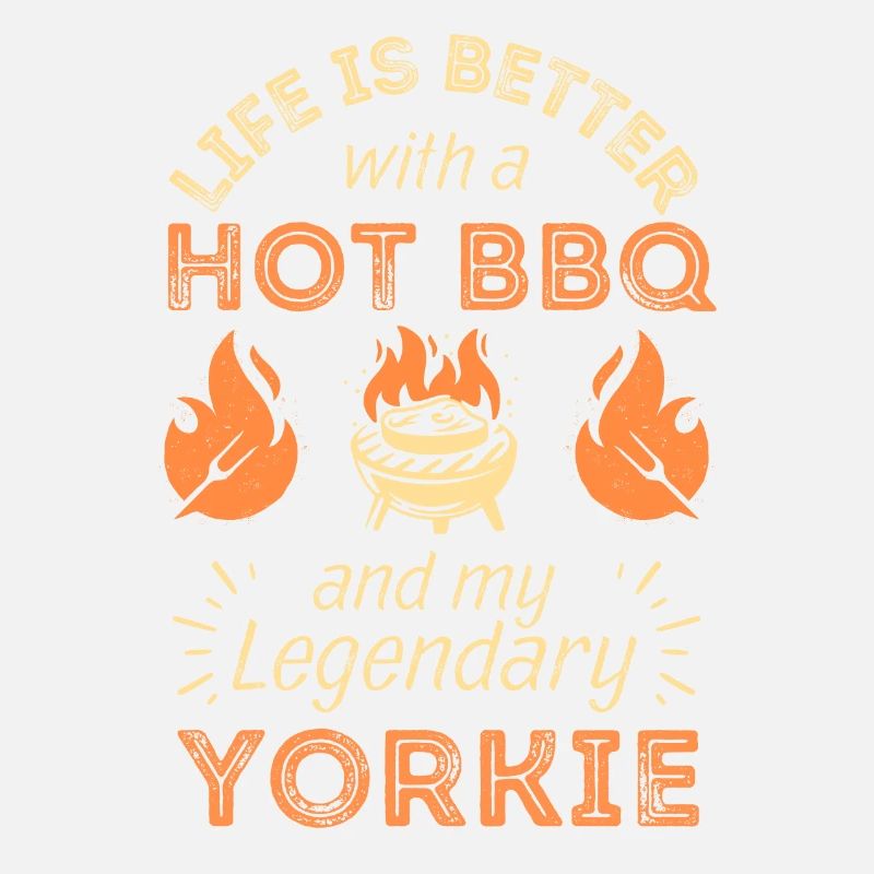 BBQ grilling for Yorkshire Terrier lovers