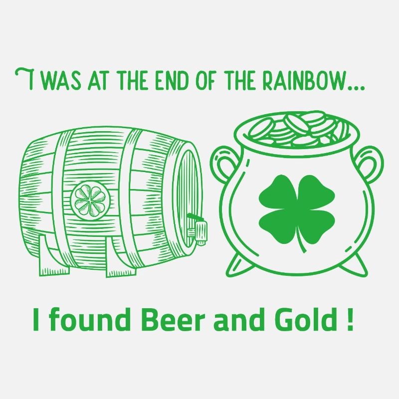J’ai trouvé de l’or et de la bière - Saint-Patrick
