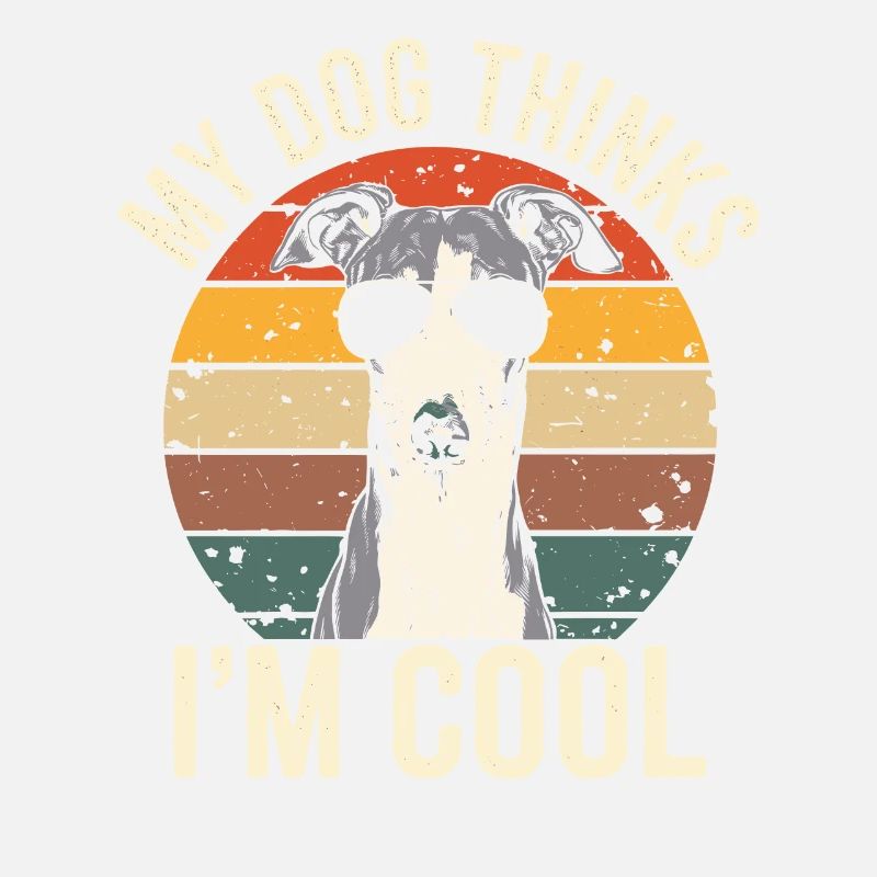 Windhund Mein Hund Denkt Das Ich Cool Bin