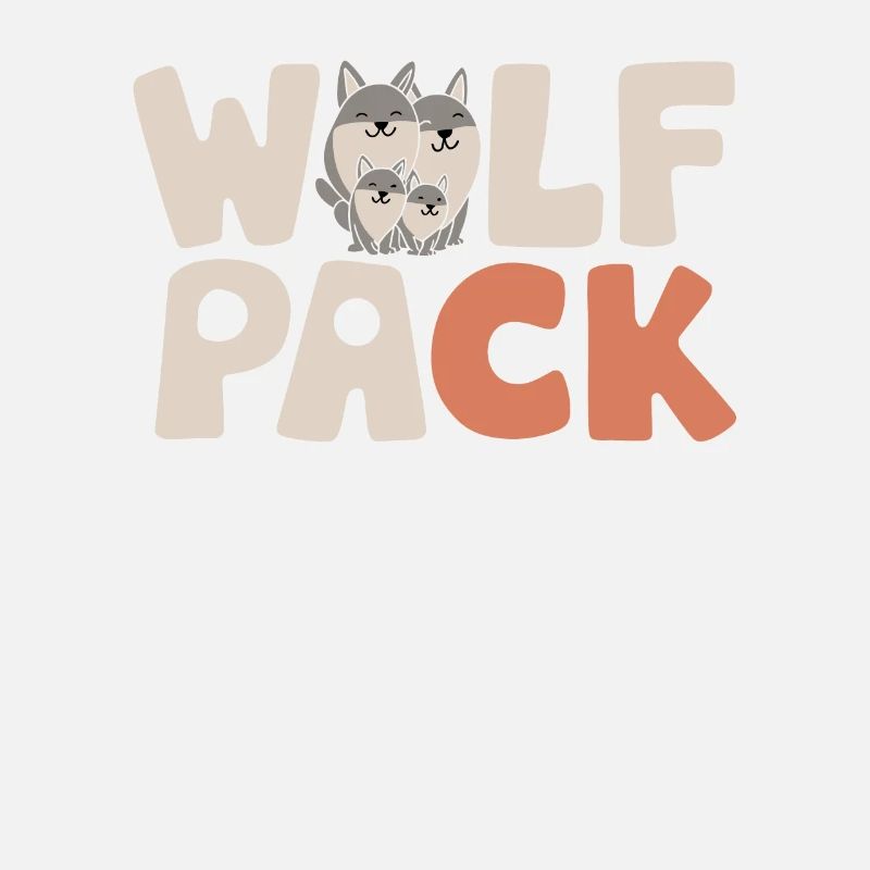 Wolf Group Design Meute de loups