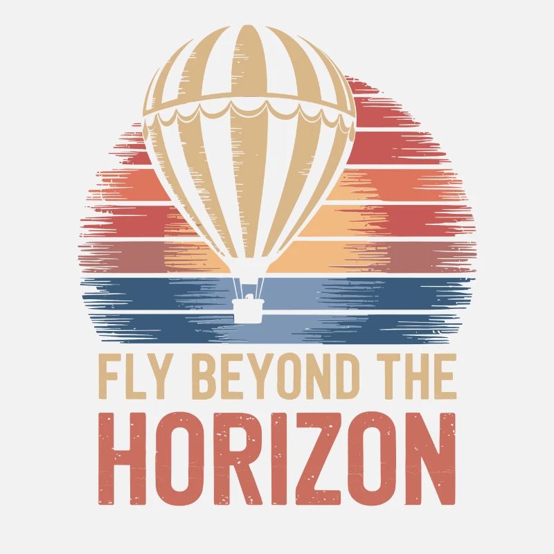 Citation d’inspiration de montgolfière Fly Beyond